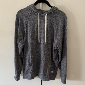 Vuori Women’s Oversized Halo Hoodie Heather Grey XS